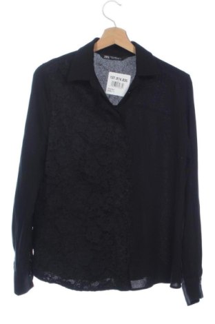 Дамска риза Zara, Размер XS, Цвят Черен, Цена 13,52 €, #137974835
