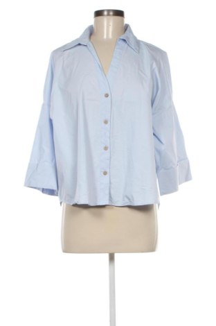 Дамска риза Zara, Размер L, Цвят Син, Цена 13,72 €, #137975215
