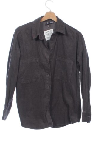 Cămașă de femei H&M, Mărime XS, Culoare Gri, Preț 41,99 Lei, #137979703