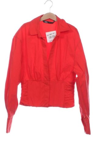 Cămașă de femei Zara, Mărime XS, Culoare Roșu, Preț 73,49 Lei, #137989101