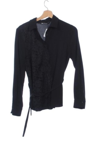 Cămașă de femei Zara, Mărime XS, Culoare Negru, Preț 69,00 Lei, #137947994