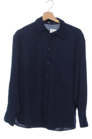 Cămașă de femei Zara, Mărime XS, Culoare Albastru, Preț 73,49 Lei, #137965659