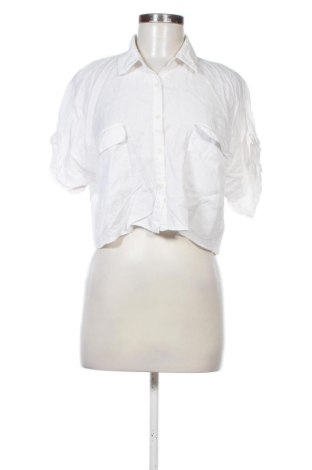Cămașă de femei Zara, Mărime L, Culoare Alb, Preț 78,74 Lei, #137966601