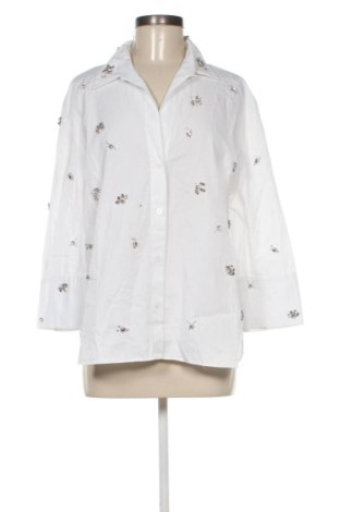 Cămașă de femei Zara, Mărime XL, Culoare Alb, Preț 158,89 Lei, #137972223