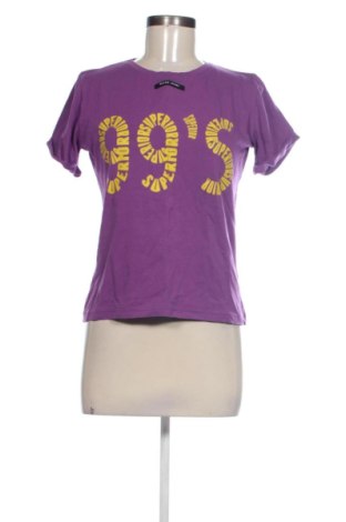 Damski T-shirt Pause Jeans, Rozmiar L, Kolor Fioletowy, Cena 42,34 zł, #137938219