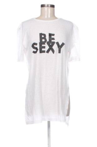 Damen T-Shirt Zara, Größe L, Farbe Weiß, Preis 8,57 €, #137941951