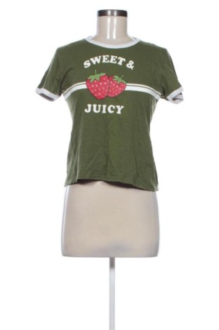 Damski T-shirt Fb Sister, Rozmiar L, Kolor Zielony, Cena 29,84 zł, #137948375