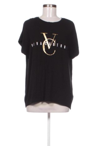 Damski T-shirt Viva, Rozmiar M, Kolor Czarny, Cena 29,63 zł, #137955626