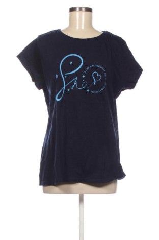 Damen T-Shirt Beloved, Größe 3XL, Farbe Blau, Preis 8,00 €, #137957172