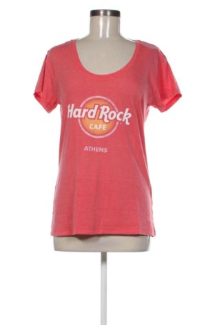 Дамска тениска Hard Rock, Размер L, Цвят Розов, Цена 8,76 €, #137957456