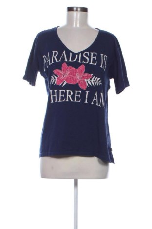 Damen T-Shirt Q/S by S.Oliver, Größe XL, Farbe Blau, Preis 9,00 €, #137968478