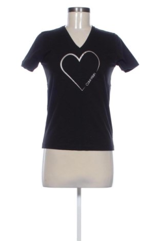 Damski T-shirt Calvin Klein, Rozmiar XS, Kolor Czarny, Cena 88,90 zł, #137974366