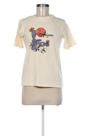 Damski T-shirt Primark, Rozmiar XS, Kolor ecru, Cena 36,66 zł, #137979296