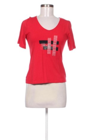 Damen T-Shirt Pardon, Größe S, Farbe Rot, Preis 9,00 €, #137992332