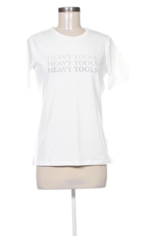 Damen T-Shirt Heavy Tools, Größe M, Farbe Weiß, Preis 11,43 €, #137994257