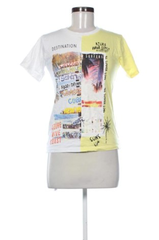 Damski T-shirt Zeeman, Rozmiar S, Kolor Kolorowy, Cena 34,68 zł, #137997294