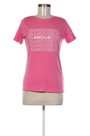 Damski T-shirt Amisu, Rozmiar S, Kolor Różowy, Cena 38,10 zł, #137948283