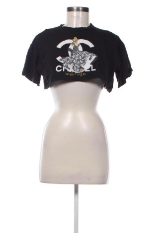 Damski T-shirt DBSOUL, Rozmiar M, Kolor Czarny, Cena 33,87 zł, #137956879