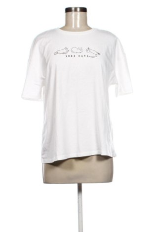 Damski T-shirt Reserved, Rozmiar L, Kolor Biały, Cena 40,60 zł, #137962570