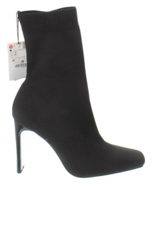 Dámské poltopánky Zara, Veľkosť 40, Farba Čierna, Cena  52,00 €, #137960628