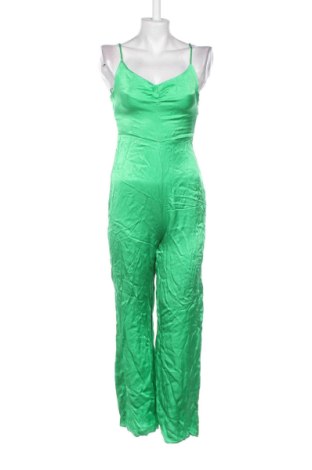 Damski długi kombinezon Bershka, Rozmiar S, Kolor Zielony, Cena 67,74 zł, #137942205