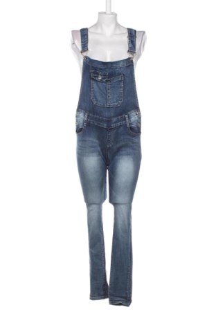 Langer Damen-Overall MISS BON, Größe M, Farbe Blau, Preis 23,62 €, #137942710