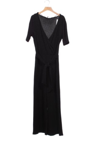 Damski długi kombinezon Pull&Bear, Rozmiar XS, Kolor Czarny, Cena 66,94 zł, #137970320
