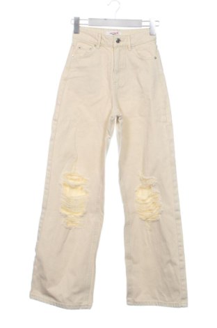 Blugi de femei Jennyfer, Mărime XXS, Culoare Ecru, Preț 59,00 Lei, #137929693
