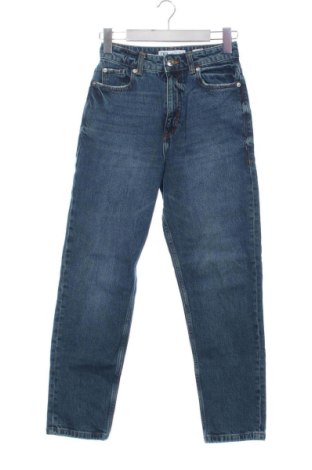 Damskie jeansy Zara, Rozmiar XS, Kolor Niebieski, Cena 59,27 zł, #137934173