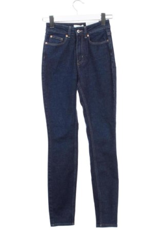 Blugi de femei H&M, Mărime XS, Culoare Albastru, Preț 110,23 Lei, #137936062