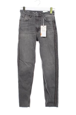 Damskie jeansy Zara, Rozmiar XS, Kolor Szary, Cena 139,53 zł, #137940220