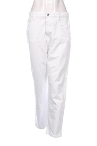 Blugi de femei Zara, Mărime L, Culoare Alb, Preț 99,73 Lei, #137940659