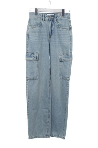Damskie jeansy Sinsay, Rozmiar XS, Kolor Niebieski, Cena 38,10 zł, #137942631