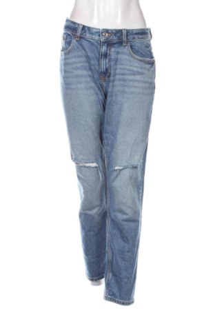 Blugi de femei Zara, Mărime L, Culoare Albastru, Preț 104,98 Lei, #137947118
