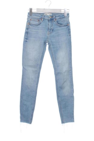 Blugi de femei Zara, Mărime S, Culoare Albastru, Preț 83,99 Lei, #137950383