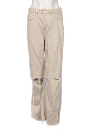 Dámské džíny  Bershka, Velikost S, Barva Béžová, Cena  449,00 Kč, #137952980