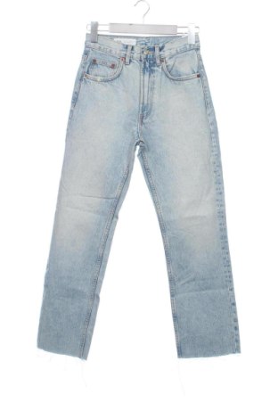Дамски дънки Zara, Размер XS, Цвят Син, Цена 14,00 €, #137954982