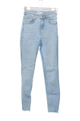 Дамски дънки Zara, Размер XS, Цвят Син, Цена 14,00 €, #137955039