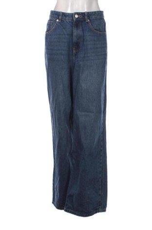 Blugi de femei Sinsay, Mărime L, Culoare Albastru, Preț 52,49 Lei, #137955476