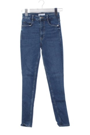 Blugi de femei Zara, Mărime XXS, Culoare Albastru, Preț 78,74 Lei, #137957462
