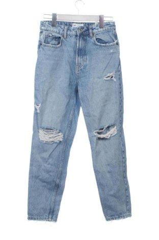 Blugi de femei Zara, Mărime S, Culoare Albastru, Preț 83,99 Lei, #137958722