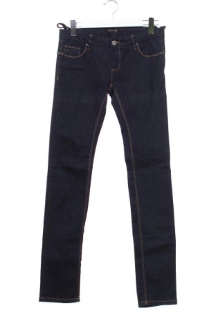 Blugi de femei Costume National, Mărime M, Culoare Albastru, Preț 330,69 Lei, #137959042