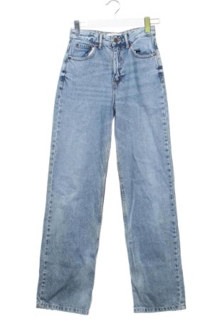 Blugi de femei Pull&Bear, Mărime XS, Culoare Albastru, Preț 62,99 Lei, #137959708