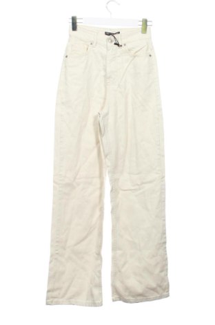 Дамски дънки Unbranded, Размер XS, Цвят Екрю, Цена 15,00 €, #137962087