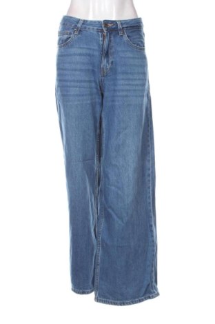Dámské džíny  Bershka, Velikost S, Barva Modrá, Cena  315,00 Kč, #137966402