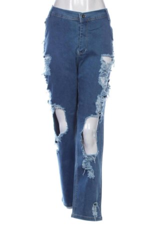 Damskie jeansy Unbranded, Rozmiar 3XL, Kolor Niebieski, Cena 55,04 zł, #137967801