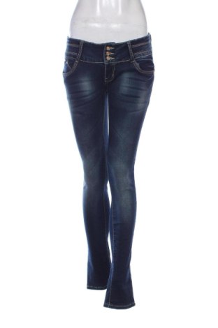 Blugi de femei Lantis, Mărime L, Culoare Albastru, Preț 68,24 Lei, #137968924