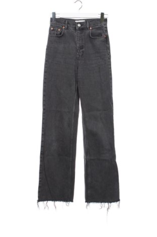 Dámske džínsy  Zara, Veľkosť XS, Farba Sivá, Cena  14,00 €, #137969448