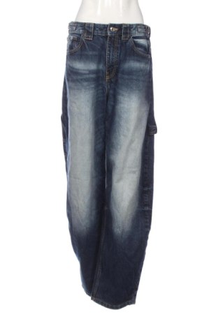 Női farmernadrág Bershka, Méret L, Szín Kék, Ár 6 028 Ft, #137969854