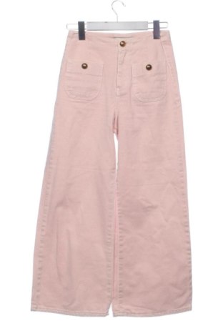 Dámske džínsy  Zara, Veľkosť XS, Farba Ružová, Cena  28,86 €, #137971028